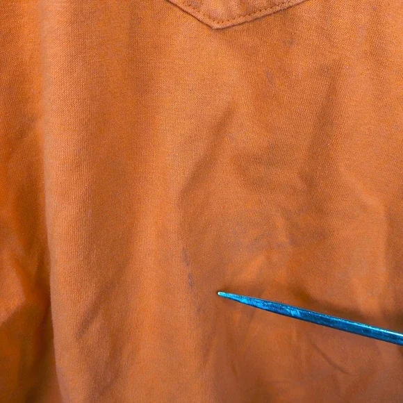 Vintage Florida Alligator Shirt Mens XL Orange Single Stitch Lightning Bolt 80s - Picture 8 of 9